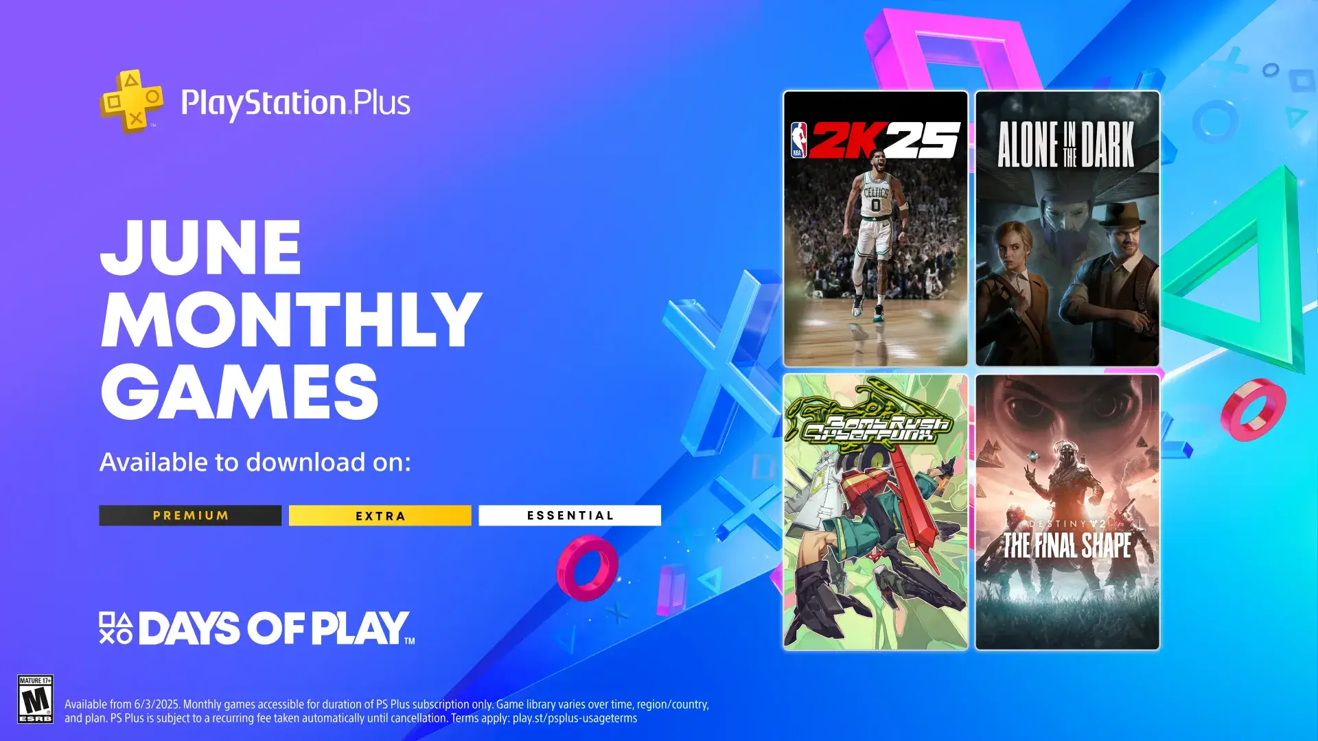 PS Plus June 2025: New Games Revealed