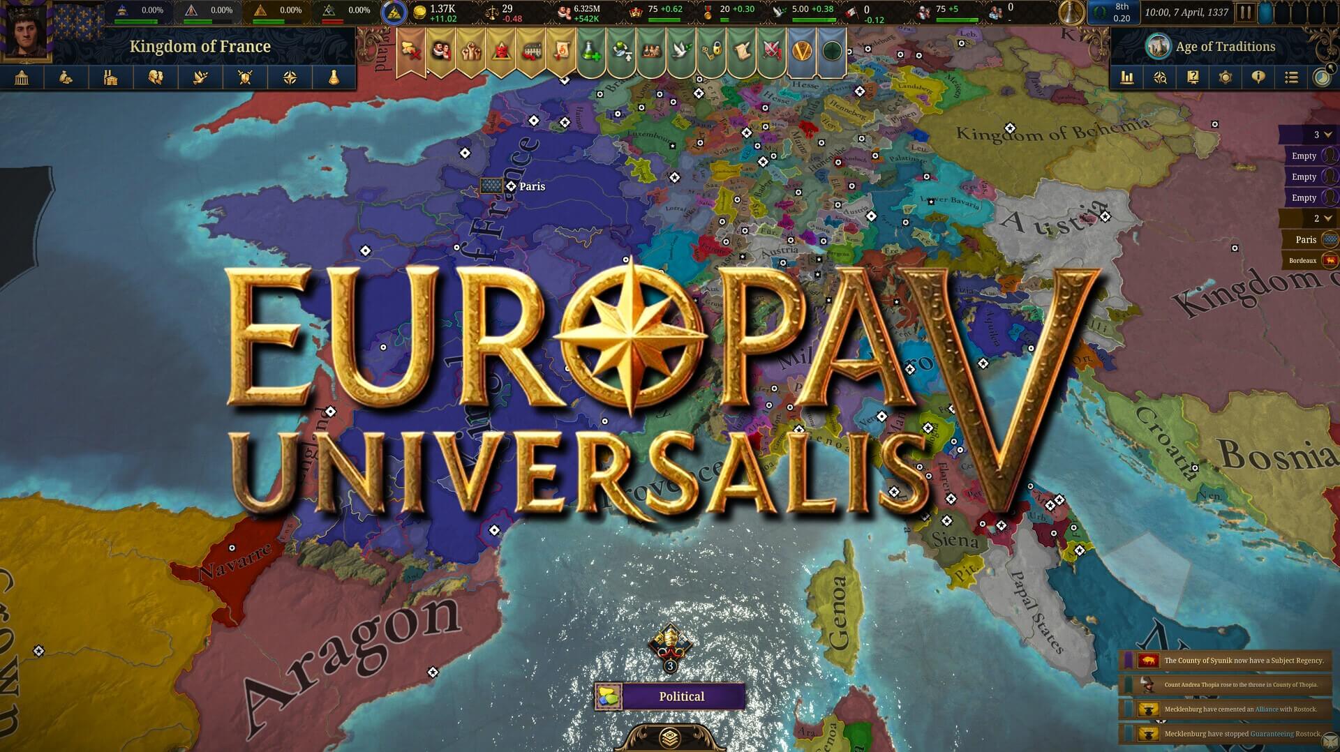 Europa Universalis V: Best Of Grand Strategy