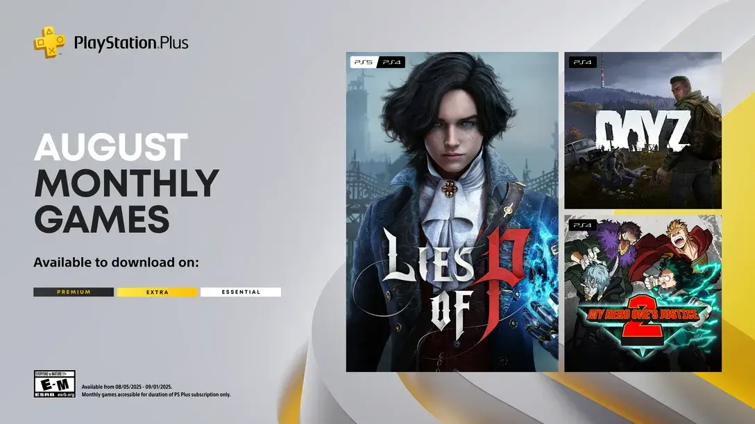 PS Plus August 2025: New Games Revealed