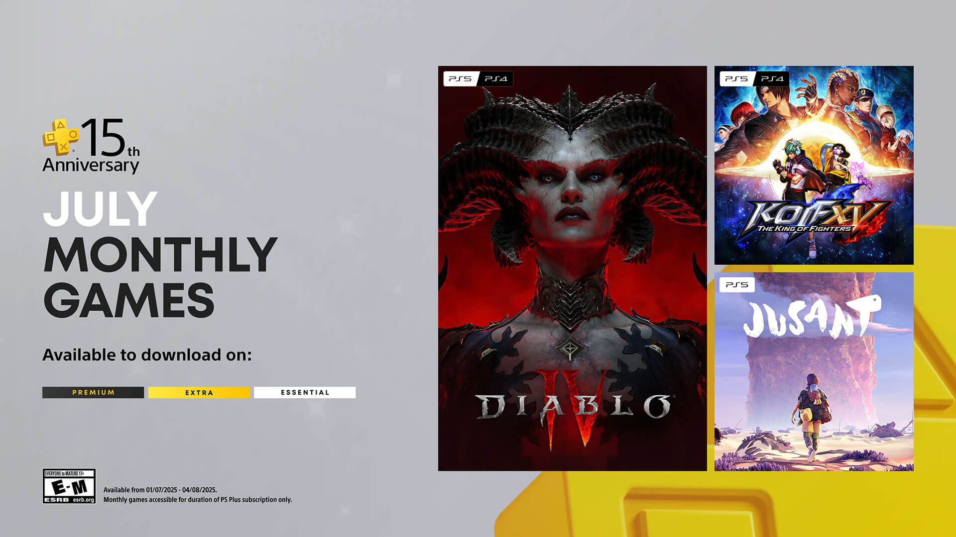 PS Plus July 2025: New Games Revealed
