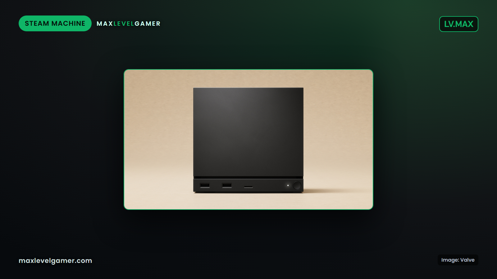 Valve Steam Machine console
