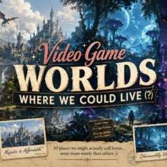 Video Game Worlds Where We Could Live (?)